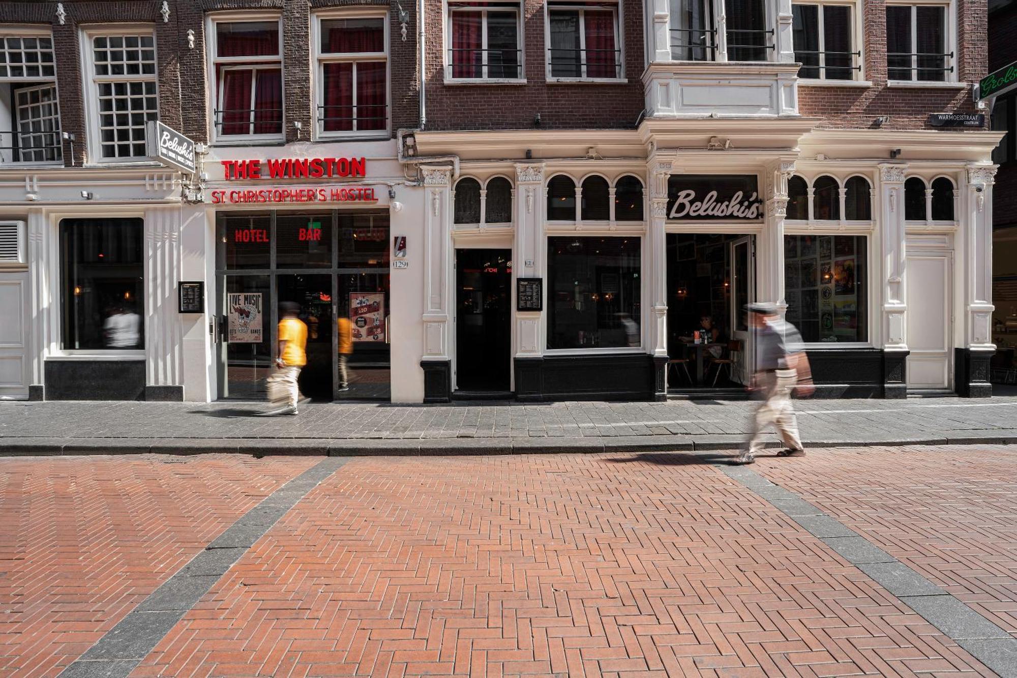 St Christophers Inn At The Winston Amsterdam Bagian luar foto